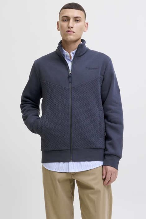 Jack & Jones jprblufrankie sweat zip high neck